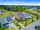 Beautiful aerial shot of craftsman-style homes with large yards and sidewalks at 357 Parish Farms Dr, Summerville, SC 29486