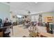 Spacious living area with entertainment center, fireplace, seating, and various decor elements at 357 Parish Farms Dr, Summerville, SC 29486