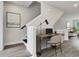 Convenient home office nook located near the stairs for efficient work from home at 469 Caledon Ct, Johns Island, SC 29455