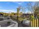 Inviting outdoor patio area with comfortable seating, perfect for relaxing and enjoying the scenic view at 469 Caledon Ct, Johns Island, SC 29455