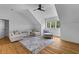 Bright living room with a ceiling fan and ample seating at 627 Barbados Dr, Charleston, SC 29492