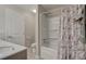 Clean bathroom with a shower-tub combination and a toilet, ideal for any resident at 8483 Yadkin Cir # D, North Charleston, SC 29406