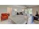 Combination dining and living space with natural light at 8483 Yadkin Cir # D, North Charleston, SC 29406