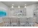 Beautiful eat-in kitchen featuring a large kitchen island, granite countertops, and stainless appliances at 9700 Flooded Field Dr, Ladson, SC 29456
