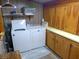 A functional laundry room with storage at 1001 Palmetto Blvd, Edisto Island, SC 29438