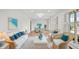 Cozy living room with beach-themed decor, stylish furnishings, hardwood floors, and great natural light at 1043 Dominion Dr, Hanahan, SC 29410