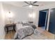 Well-lit bedroom features light hardwood floors and neutral decor with natural light at 1129 Dickson Ave, Hanahan, SC 29410