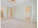Bedroom showcasing neutral walls and carpet and multiple closets and entryways at 1184 Dingle Rd, Mount Pleasant, SC 29466