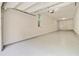 Spacious garage with epoxy flooring, a window, ample space, and an automatic door at 1184 Dingle Rd, Mount Pleasant, SC 29466