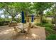 Outdoor kitchen with grill, perfect for entertaining guests at 125 Pier View St # 408, Charleston, SC 29492