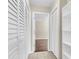 Hallway featuring closet and doorway to the next room at 134 Hummingbird Ave, Ladson, SC 29456