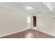 Inviting living room with a view of a courtyard through a door at 134 Hummingbird Ave, Ladson, SC 29456