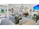 Inviting living room featuring comfortable seating, a neutral color scheme, and ample natural light at 1682 Camfield Ln, Mount Pleasant, SC 29466