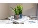 Cozy dining area with decorative place settings and potted plants at 2186 Spoleto Ln, North Charleston, SC 29406
