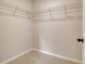 Walk-in closet featuring white wire shelving, providing ample storage space at 299 Lucca Dr, Summerville, SC 29486