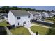 Aerial view of a home's fenced backyard, patio, and well-manicured lawn space at 3018 Vincent Astor Dr, Johns Island, SC 29455