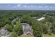 Aerial view showcases a community surrounded by lush greenery and foliage at 302 Springview Ln # 7, Summerville, SC 29485