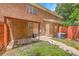 Fenced backyard with patio area and door access to the home; perfect for entertainment and relaxation at 302 Springview Ln # 7, Summerville, SC 29485