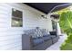 Comfortable outdoor deck with stylish seating, offering a relaxing space to enjoy the serene surroundings at 3435 Hobson Dr, Johns Island, SC 29455