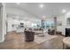 Spacious living room offering ample natural light and stylish decor at 3524 Great Egret Dr, Johns Island, SC 29455