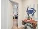 Hallway featuring a sewing machine and a doorway to a room beyond at 3798 Sawmill Ct, Mount Pleasant, SC 29429