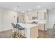 Modern kitchen with an island, stainless steel appliances, and plenty of storage at 3798 Sawmill Ct, Mount Pleasant, SC 29429