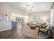Bright and airy living room featuring stylish decor and hardwood floors, creating a welcoming atmosphere at 3810 Marshfield Rd, Johns Island, SC 29455
