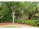 Secluded home exterior with lush foliage and mulch beds at 40 Greensward Rd, Kiawah Island, SC 29455