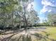 Scenic backyard with trees and a creek, offering a peaceful and private outdoor experience at 4589 Prices Bridge Ln, Walterboro, SC 29488
