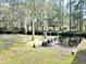 Creek with a small dock to access it at 4589 Prices Bridge Ln, Walterboro, SC 29488