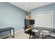 Comfortable home office with two monitors and a full sized desk at 518 Cecilia Cove Dr, Charleston, SC 29412