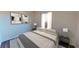 Cozy bedroom with neutral tones, plush bedding, bedside tables, and natural light at 5306 Bending Flats Way, Summerville, SC 29485