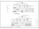 Architectural drawing of a two-story home featuring side-load garage and right and left elevation views at 5710 Barbary Coast Rd, Hollywood, SC 29449