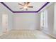 Bright main bedroom featuring a ceiling fan and plenty of open space and light at 810 Bibury Ct, Charleston, SC 29414