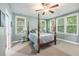 Bright and spacious bedroom with views to the yard at 8327 Childs Cove Cir, North Charleston, SC 29418