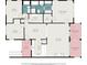 Detailed floor plan showcasing the layout of the home with bedrooms, bathrooms, and living spaces at 8327 Childs Cove Cir, North Charleston, SC 29418