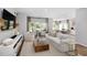 Cozy living room featuring modern furniture and neutral colors at 1027 Riverbed Retreat Ln, Summerville, SC 29483