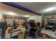 Spacious three-car garage provides ample storage and parking space, with a golf cart present at 105 Birkbeck Ct, Goose Creek, SC 29445