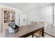 Bright and open office with a large desk, antique cabinet and inviting decor at 114 Battle Boat Blvd, Summerville, SC 29485