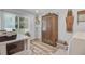 Functional laundry room equipped with a countertop and ample storage solutions for all your laundry needs at 138 Brant Acres Ln, Bonneau, SC 29431