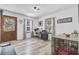 Charming home office with natural light, modern desk, and view of the outdoors at 138 Brant Acres Ln, Bonneau, SC 29431