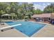 Beautiful backyard pool with diving board and plenty of space for lounging and recreation at 138 Brant Acres Ln, Bonneau, SC 29431