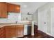 Cozy kitchen featuring wood cabinets, stainless steel appliances, and modern countertops at 1604 Basildon Rd, Mount Pleasant, SC 29466