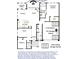 Layout of home with 2-car garage, EV charging station, and designated living spaces at 1641 Adventure Xing, Mount Pleasant, SC 29466