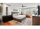 Inviting main bedroom with natural light, ceiling fan and comfortable furnishings at 1878 Headquarters Plantation Dr, Johns Island, SC 29455