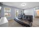 Living room with view to an exterior deck and a corridor at 202 Buttercup Ln, Summerville, SC 29486