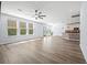 Bright and open living space featuring a modern design, hard wood floor, and natural light at 202 Buttercup Ln, Summerville, SC 29486