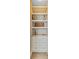 Custom built-in storage with shelving, drawers, and a countertop, perfect for organization at 2404 Fulford Ct, Mount Pleasant, SC 29466