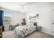 Bright, cheerful bedroom with playful decor, a study area, and natural light at 286 Godwit Dr, Summerville, SC 29486