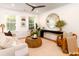 Cozy living room with natural light, modern decor, and hardwood floors at 31 Lyttleton Ave, Charleston, SC 29407